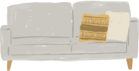 ソファイラスト